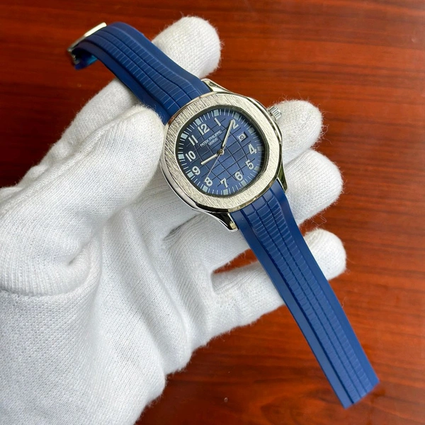 Analog Premium Watch With High Quality Strap Best finishing Body & Case - Blue