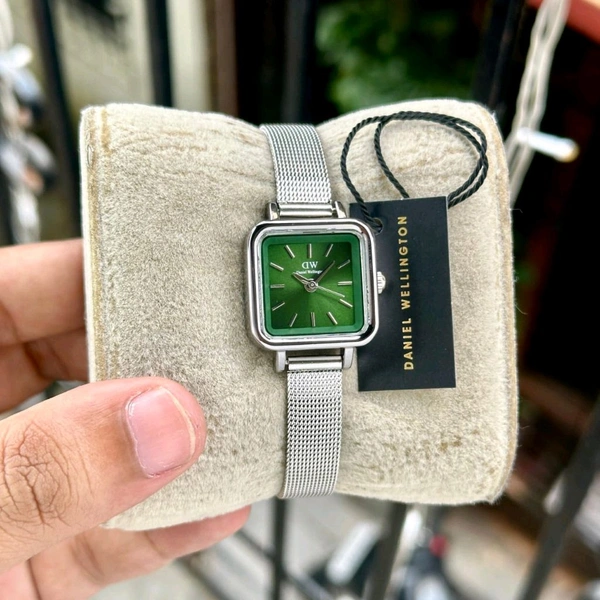 Analog Quadro High Quality Quartz Movement Watch