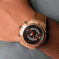 Analog Quartz Movement Watch With High Quality Strap Best finishing Body & Case