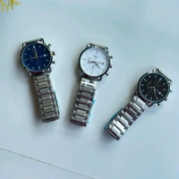 Analog Quartz Movement Watch With High Quality Strap Best finishing Body & Case - Black