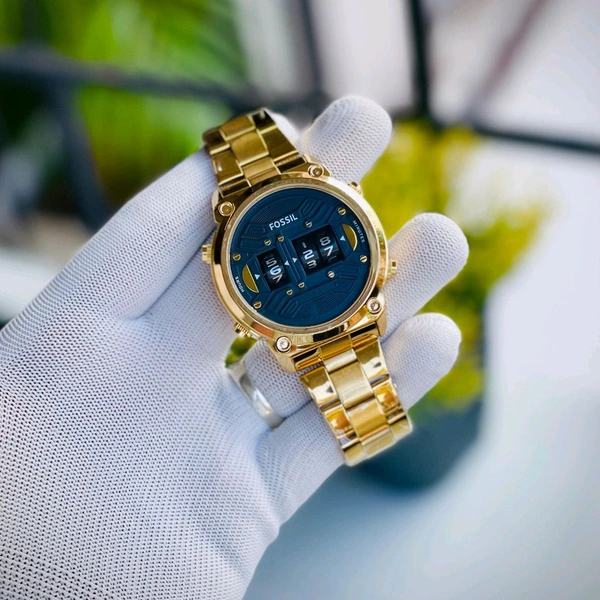 Analog Quartz Movement Watch With High Quality Strap Best finishing Body & Case