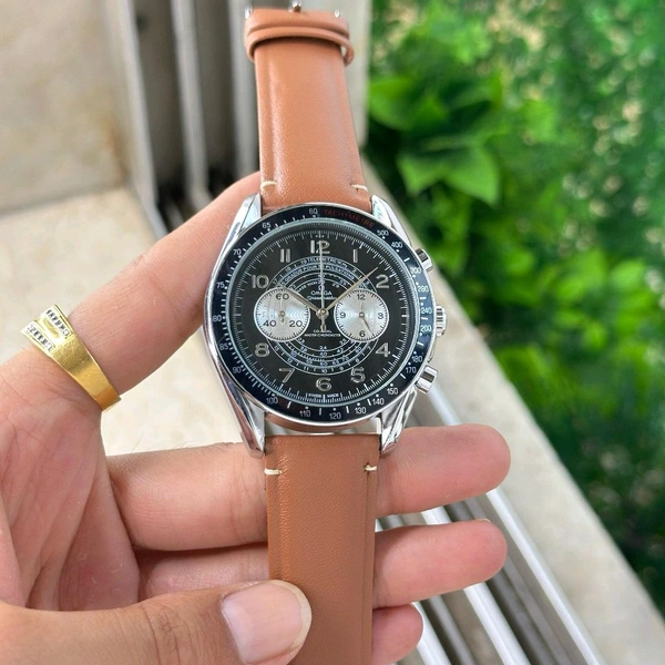 Analog Speedmaster All Chrono Working Watch