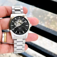 Analog T1274071104101 Gentleman Powermatic 80 Reliable Automatic Japanese Movement Machinery For Men