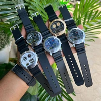 Analog X Beams Retro Ana-digi Temp High Quality Battery Operated Machinery Watch Collection