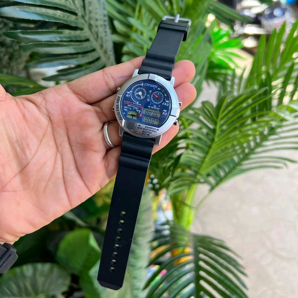 Analog X Beams Retro Ana-digi Temp High Quality Battery Operated Machinery Watch Collection