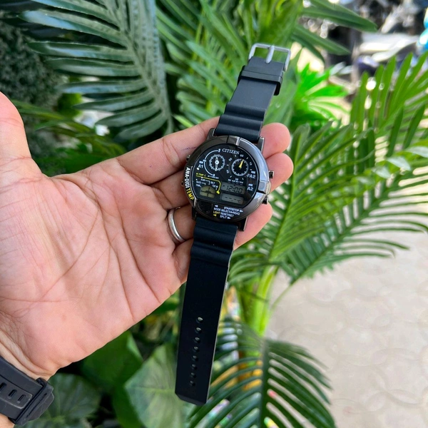 Analog X Beams Retro Ana-digi Temp High Quality Battery Operated Machinery Watch Collection