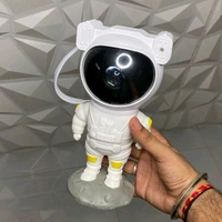 Astronaut Galaxy Light Projector, Space Buddy Projector Night Light for Bedroom with Remote Control and Timer, Astro Alan Star Ceiling Projector for Kids Adults