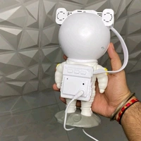 Astronaut Galaxy Light Projector, Space Buddy Projector Night Light for Bedroom with Remote Control and Timer, Astro Alan Star Ceiling Projector for Kids Adults