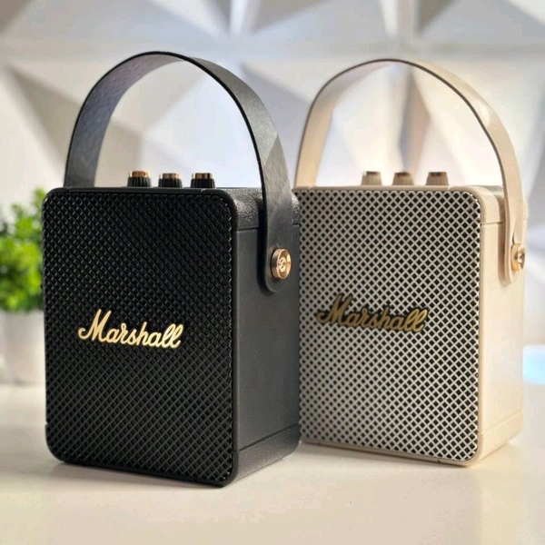 Authentic Stockwell II Portable Speaker Bluetooth Mini Wireless Bluetooth Speaker for IOS/Android/PC With 20+ Hours Of Playback - Black