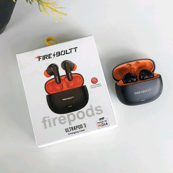 Bluetooth Truly Wireless In Ear Earbuds With Mic - Black