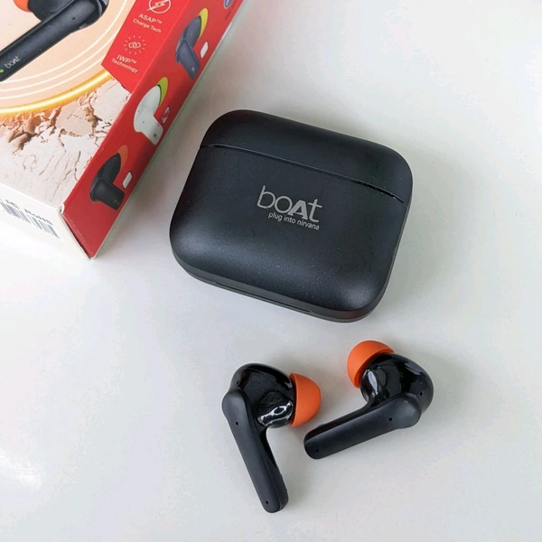 Bluetooth Truly Wireless In Ear Earbuds With Mic - Black