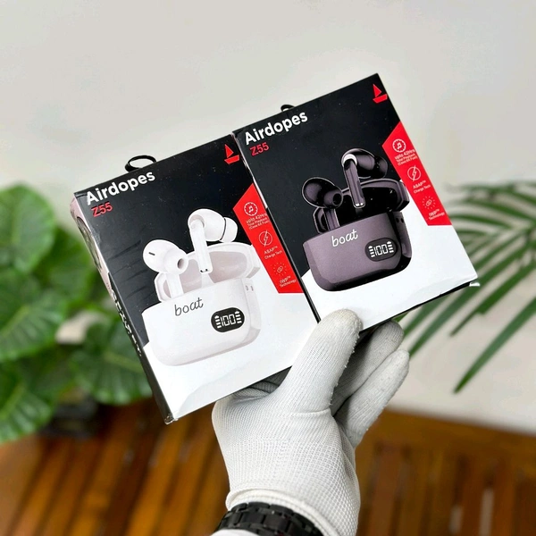 Bluetooth Truly Wireless In Ear Earbuds With Mic - Black