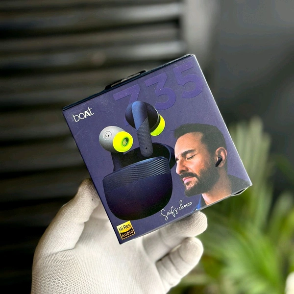 Bluetooth Truly Wireless In Ear Earbuds With Mic - Blue