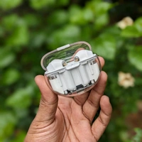 Bluetooth Truly Wireless In Ear Earbuds With Mic - White