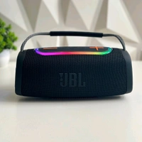 Boombox Wireless Bluetooth Speaker With Rbg Light | Powerful Sound Quality With Heavy Bass | Lights Sync With Music