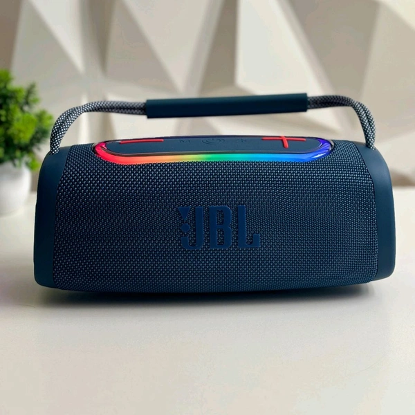 Boombox Wireless Bluetooth Speaker With Rbg Light | Powerful Sound Quality With Heavy Bass | Lights Sync With Music