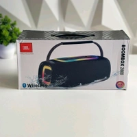 Boombox Wireless Bluetooth Speaker With Rbg Light | Powerful Sound Quality With Heavy Bass | Lights Sync With Music