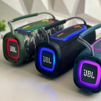 Boombox Wireless Bluetooth Speaker With Rbg Light | Powerful Sound Quality With Heavy Bass | Lights Sync With Music