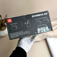 Boombox Wireless Bluetooth Speaker With Rbg Light | Powerful Sound Quality With Heavy Bass | Lights Sync With Music