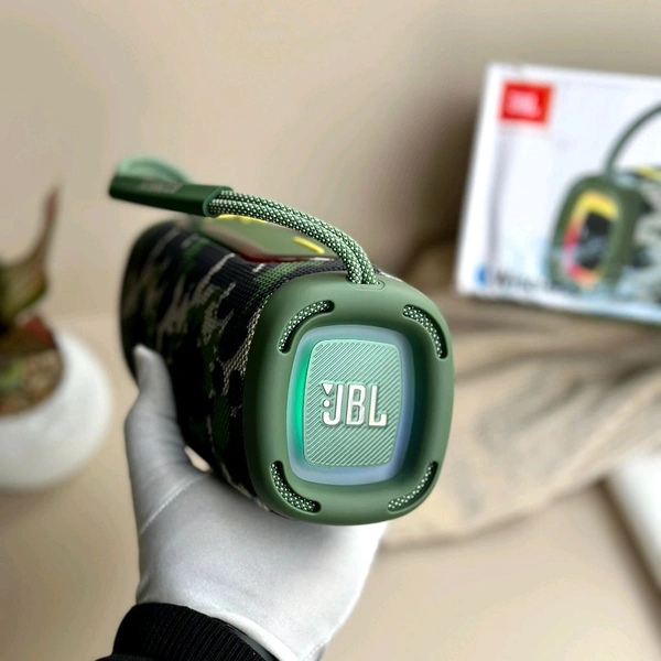 Boombox Wireless Bluetooth Speaker With Rbg Light | Powerful Sound Quality With Heavy Bass | Lights Sync With Music