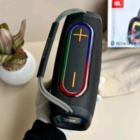 Boombox Wireless Bluetooth Speaker With Rbg Light | Powerful Sound Quality With Heavy Bass | Lights Sync With Music