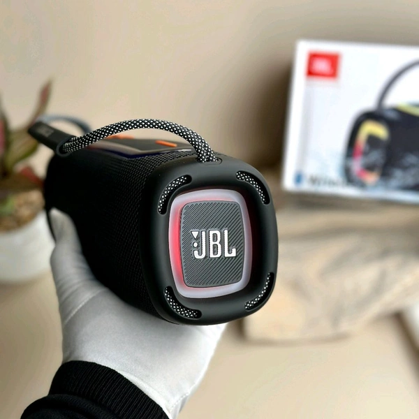 Boombox Wireless Bluetooth Speaker With Rbg Light | Powerful Sound Quality With Heavy Bass | Lights Sync With Music