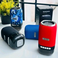 Booms Bass Mini LED Light Wireless speaker-L22 10 W Bluetooth Soundbar (Multicolor, Stereo Channel) - Black