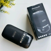 Booms Bass Mini LED Light Wireless speaker-L22 10 W Bluetooth Soundbar (Multicolor, Stereo Channel) - Black