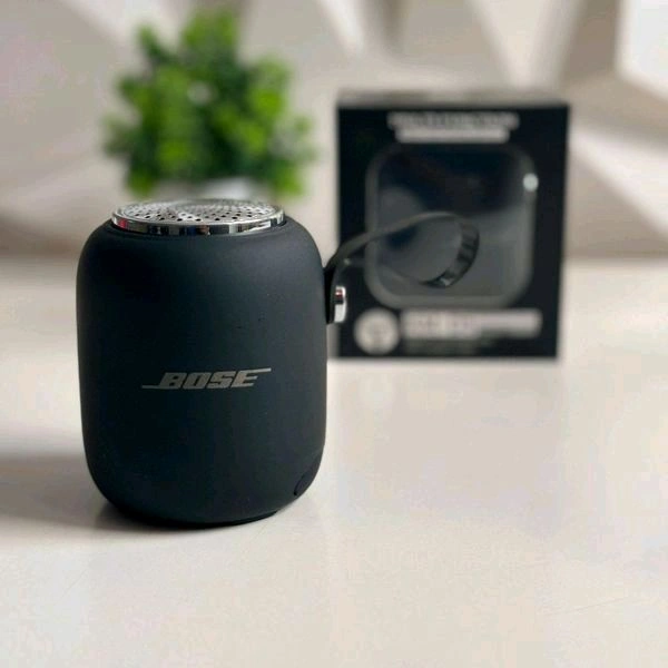BOse Speaker First Time India, Heavy Woofer Sound Speakar, Good Sound Quality With Good Battery Backup - Black