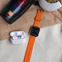 Budget Combo Offer | I8 Ultra Smartwatch, Trending Led Light Speaker With Air Pod Pro 2 Base Model Earbud