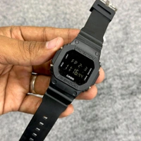 Buy 1 Get 1 Free Offer, Casi0 G-Sh0ck DW5600BB-1 Digital Watch With High Quality Strap Best finishing Body & Case