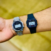 Buy 1 Get 1 Free Offer, Gasio Digital Unisex Metal Strap Watch