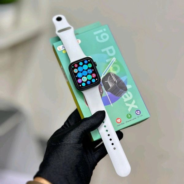 Buy 1 Get 1 Free Offer, Laxasfit i9 Pro Max Smartwatch, Alarm Clock, Bluetooth Call, Calendar, Calculator, Stopwatch, Sleep Monitoring And Find Mobile Phone Function