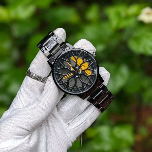 Buy 1 Get 1 Free Offer, V9 Analog Unique Quartz Movement Collection With High Quality Strap Best finishing Body & Case