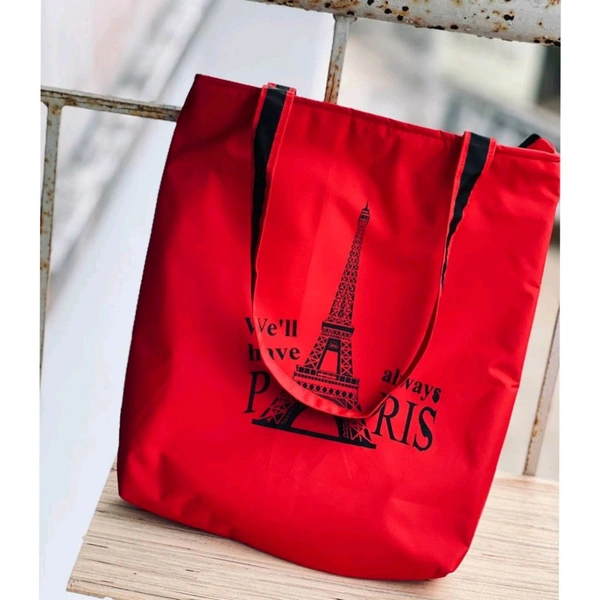 Buy 1 Get 1 Free Offer, Vintage High-capacity Canvas Slouchy Tote Bag | Ultra Sporty Messenger Sling Bag For Multipurpose Use - Red