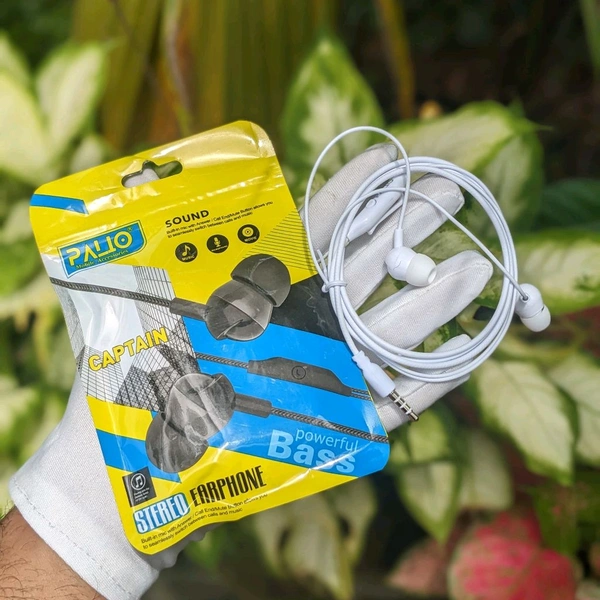 Buy 1 Get 2 Free, Original PALIO Wired Earphones With Mic, Best Sound Quality