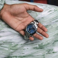 Carrara Analog Quartz Movement Premium Collection With High Quality Strap Best finishing Body & Case - Blue