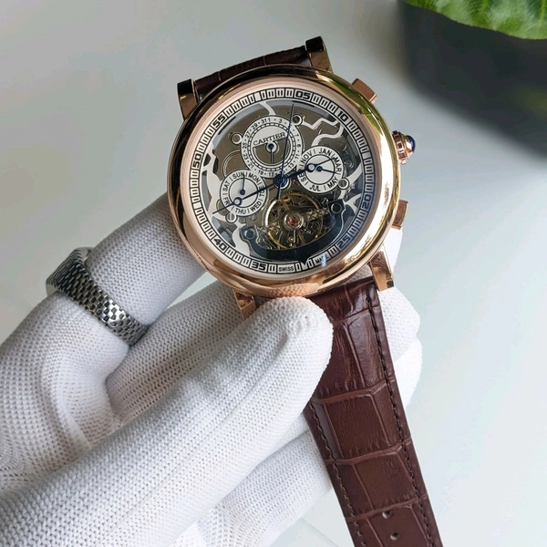 Carti£r Original Japan Automatic Collection With High Quality Strap Best finishing Body & Case