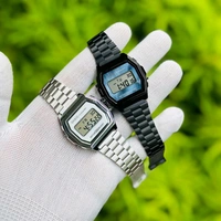 Casi0 A1000 Digital Unisex Premium Watch With High Quality Strap Best finishing Body & Case - Silver