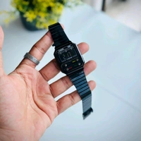 Casi0 A100WEG-9ADF Premium Digital Collection With High Quality Strap Best Finishing Body & Case - Black