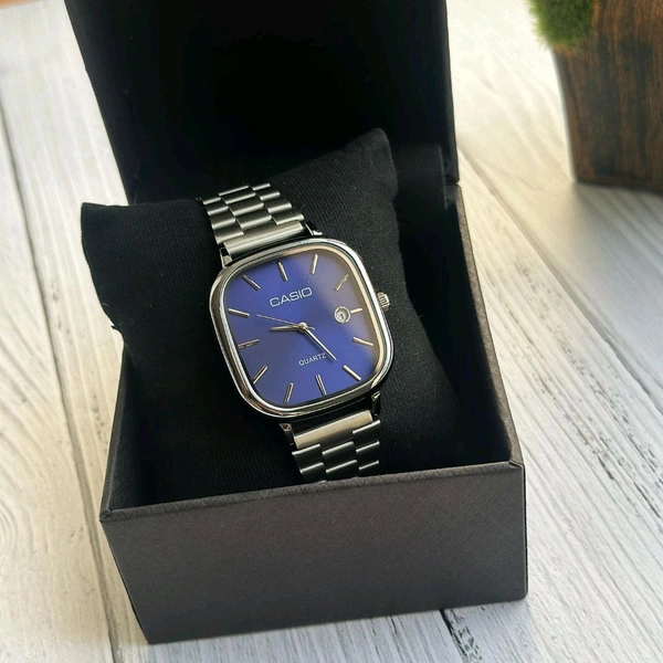 Casi0 Classic A138 Vintage Premium Collection With Free Premium Hard Box Packing - Blue