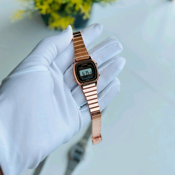 Casi0 Digital Dial Women's Watch-LA-11WR-5ADF With High Quality Strap Best finishing Body & Case