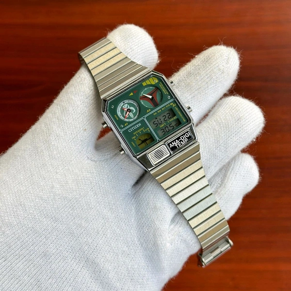 Citizen Ana-digi-temp Next To Origanal Watch With High Quality Strap Best finishing Body & Case - SRCW5