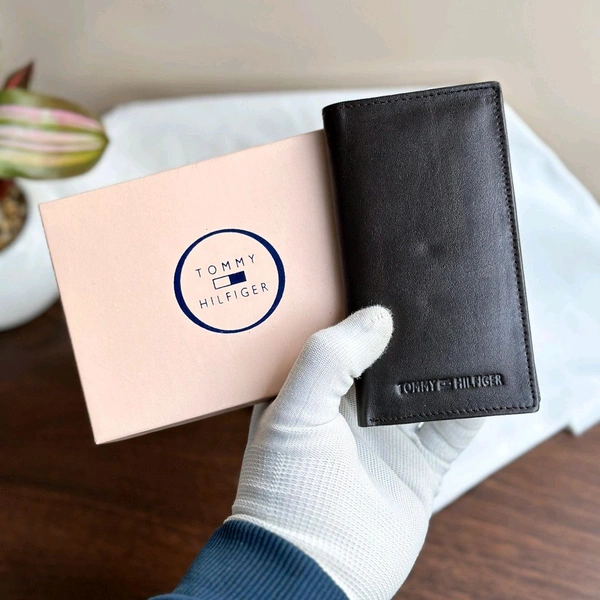 Classic Men's Genuine Leather Wallet, High Quality Wallet with Brand Box Packing, Perfect For Gifting