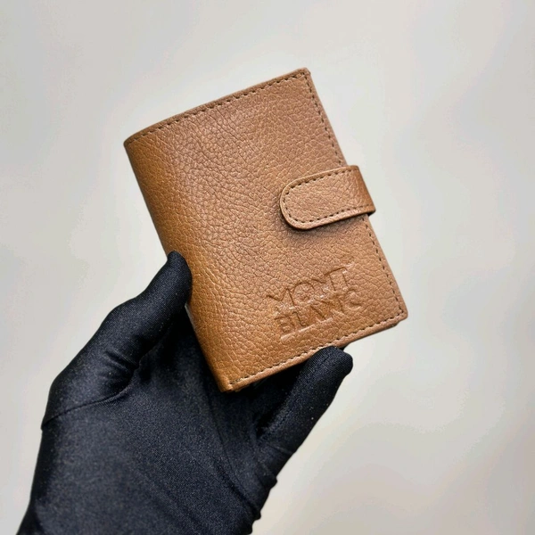 Classic Men's Leather Pop-up Wallet, Premium Quality with Brand Box Packing, Perfect For Gifting