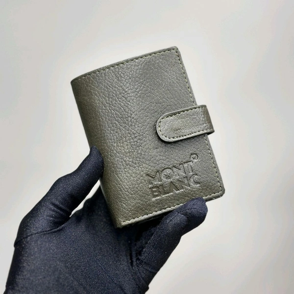 Classic Men's Leather Pop-up Wallet, Premium Quality with Brand Box Packing, Perfect For Gifting