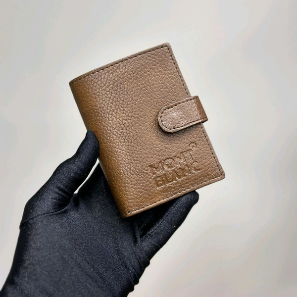 Classic Men's Leather Pop-up Wallet, Premium Quality with Brand Box Packing, Perfect For Gifting