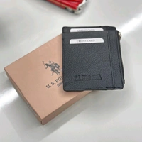 Classic Men's Leather Wallet, Premium Quality with Brand Box  Packing, Perfect For Gifting
