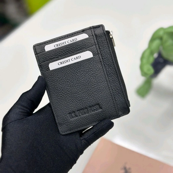 Classic Men's Leather Wallet, Premium Quality with Brand Box  Packing, Perfect For Gifting