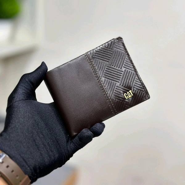 Classic Men's Leather Wallet, Premium Quality with Brand Box  Packing, Perfect For Gifting - Brown